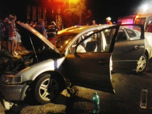 Accident rutier grav la intrare în Costineşti: a intervenit DESCARCERAREA - VIDEO!